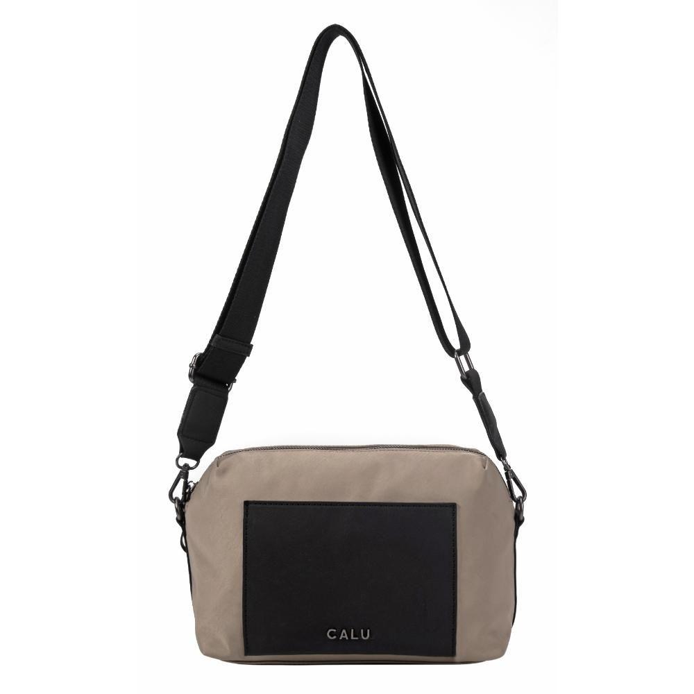 Cartera Bandolera Cruzada Mujer Fiona Beige Calu-2