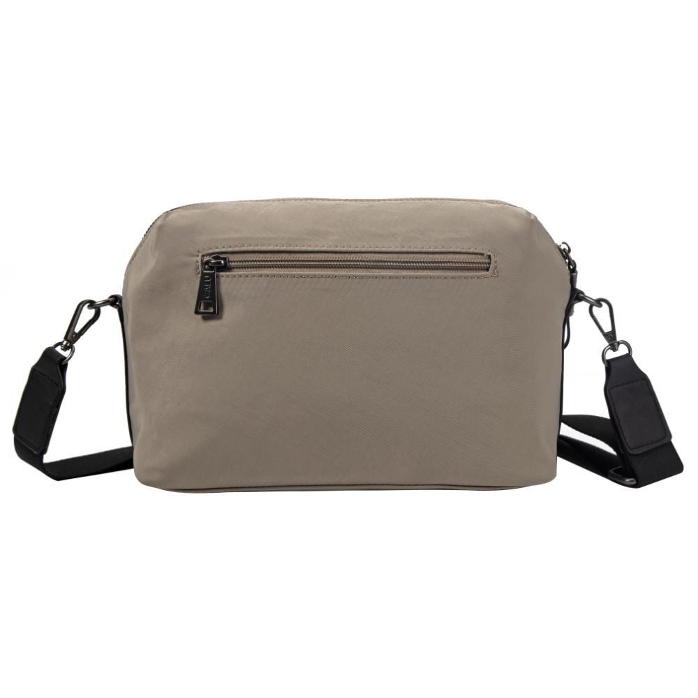Cartera Bandolera Cruzada Mujer Fiona Beige Calu-5