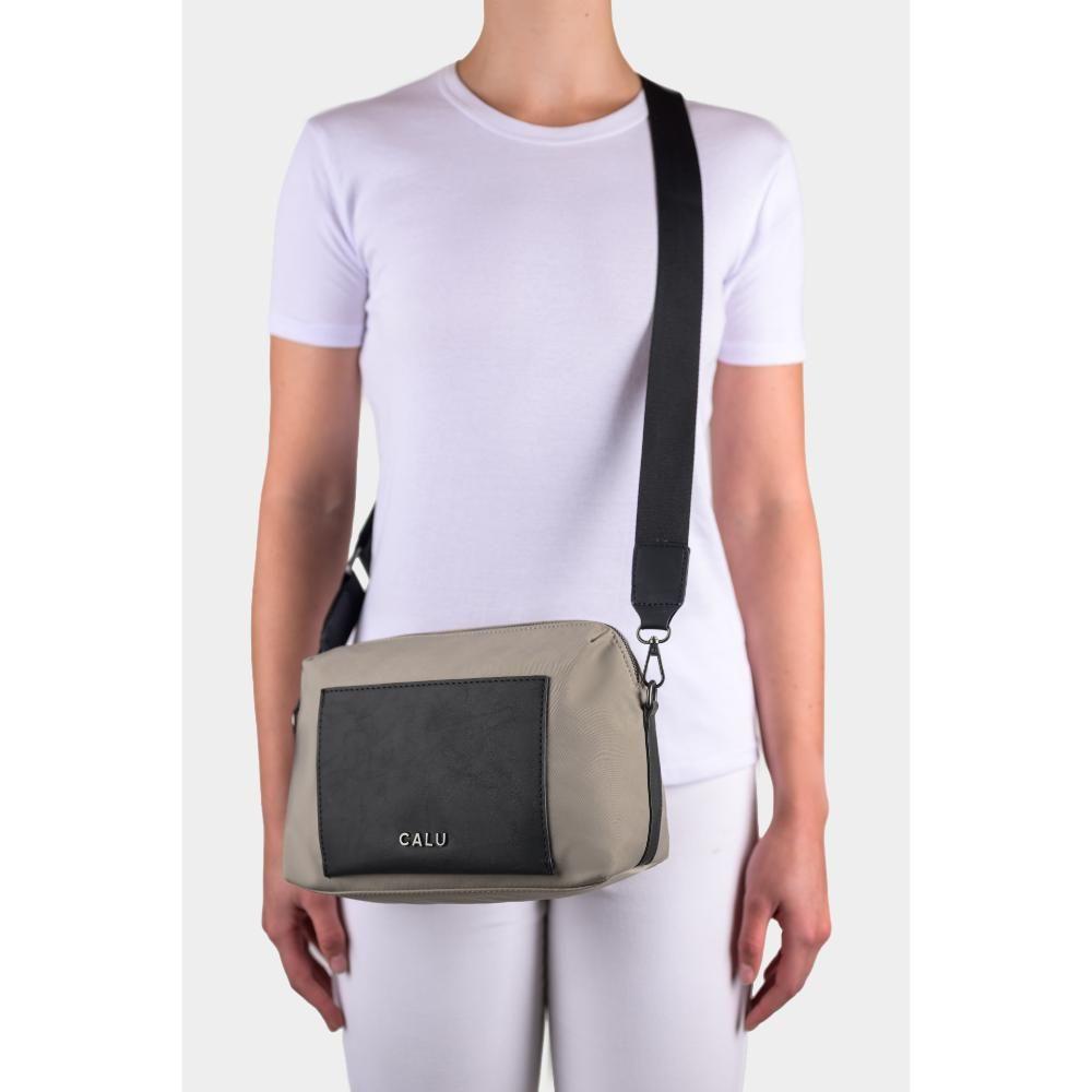 Cartera Bandolera Cruzada Mujer Fiona Beige Calu-6