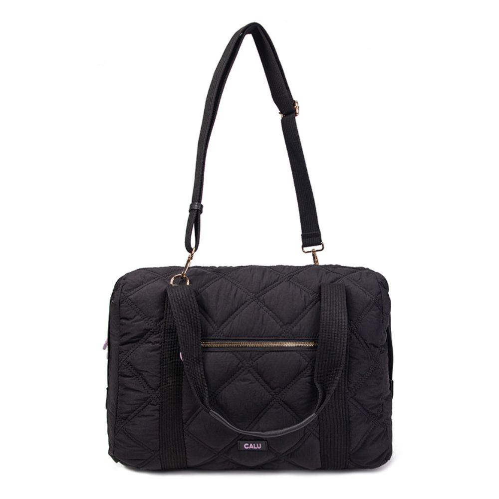 Bolso de Viaje Cartera Alicia Negro Calu-3