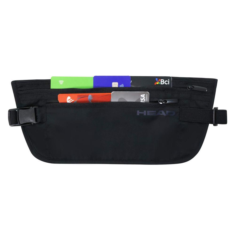 Cinturon de Viaje Invisible Belt Negro Head-2