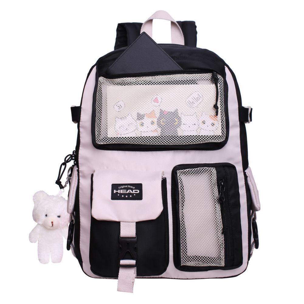 Mochila Fusión K-POP Block Negro Head-1