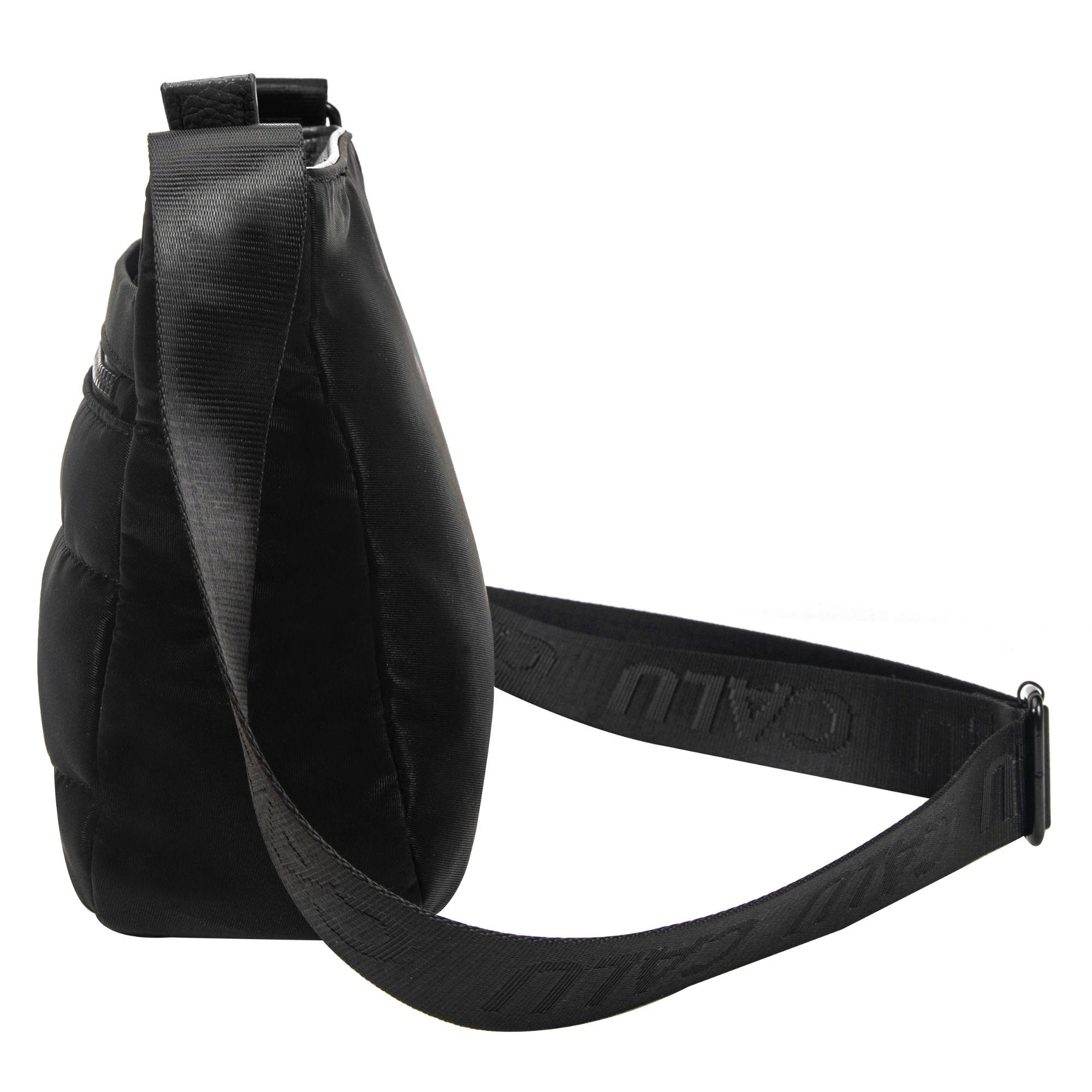 Cartera Bandolera Emilie Bolsillos Negro Calu-4