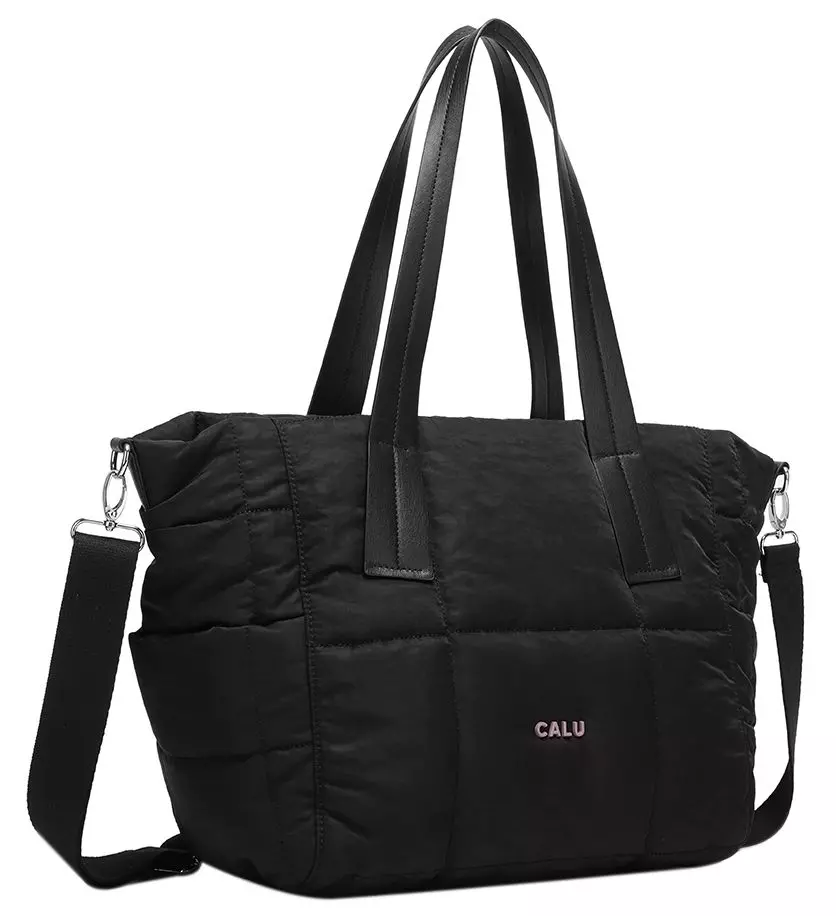 Cartera Tote Lauren Grande Negro Calu-0