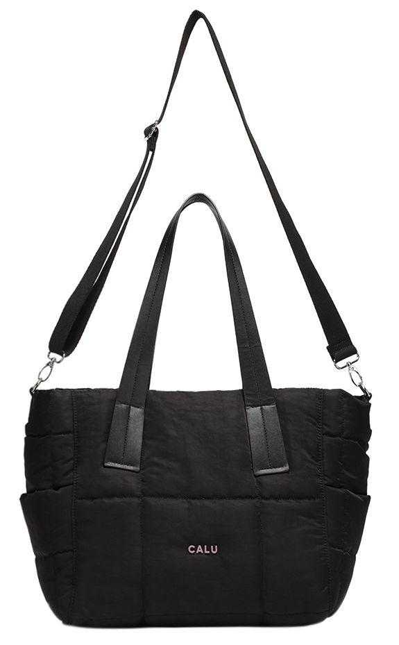 Cartera Tote Lauren Grande Negro Calu-3