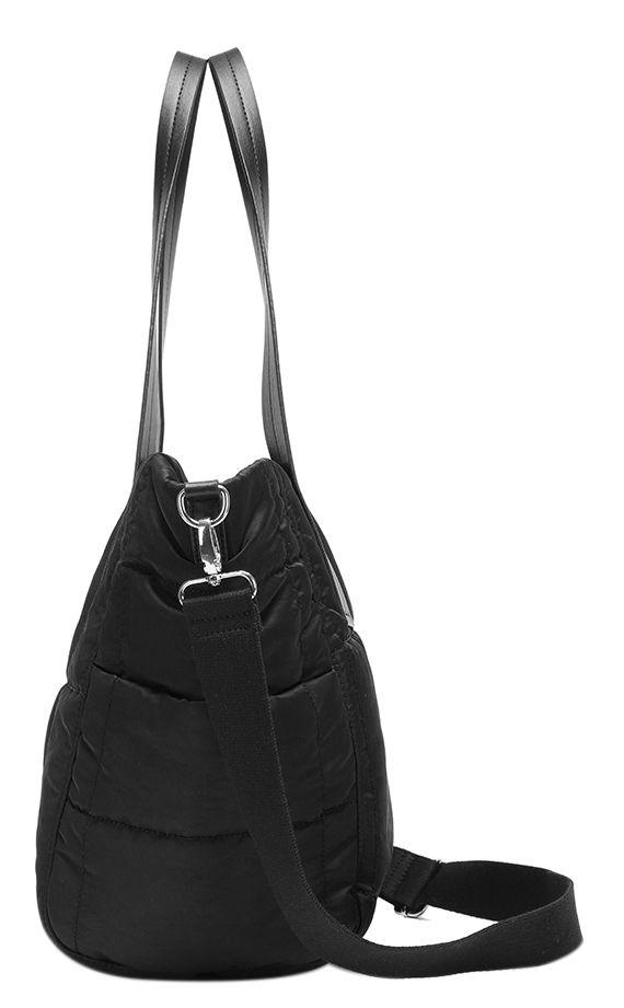 Cartera Tote Lauren Grande Negro Calu-4