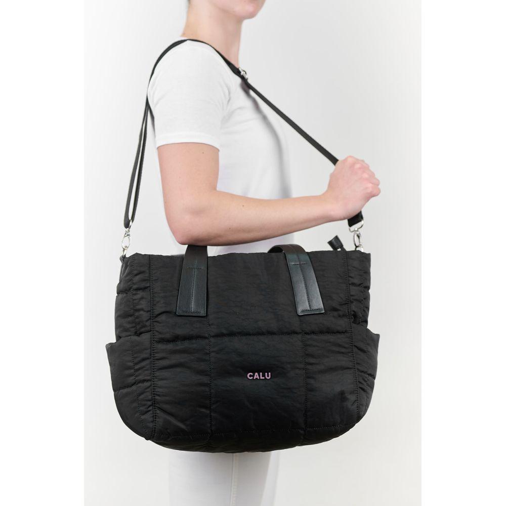 Cartera Tote Lauren Grande Negro Calu-6