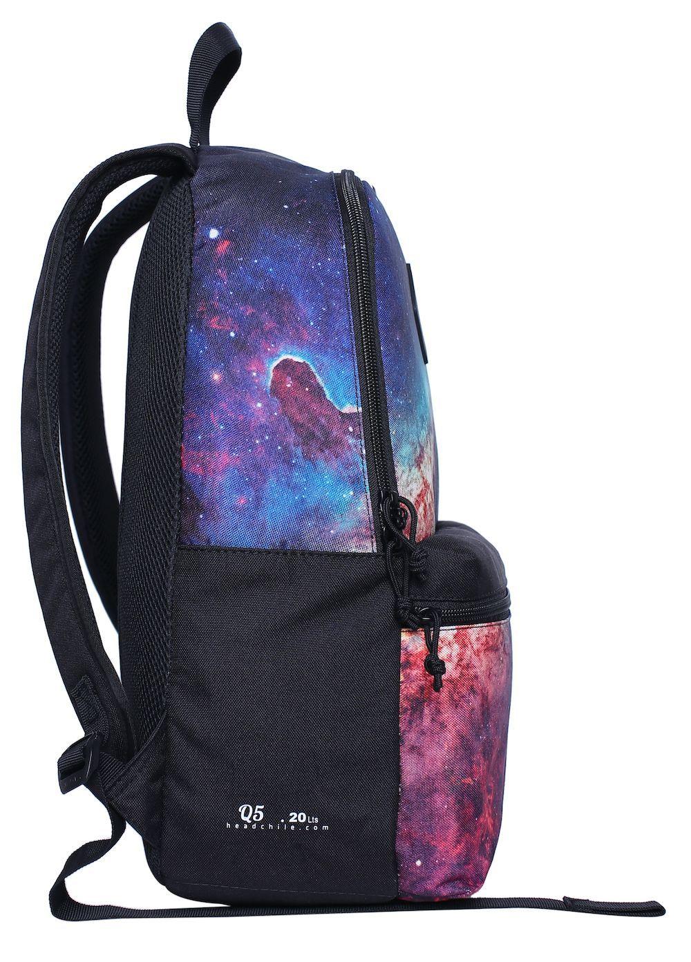 Mochila Q5 Galaxia Negro Head-3