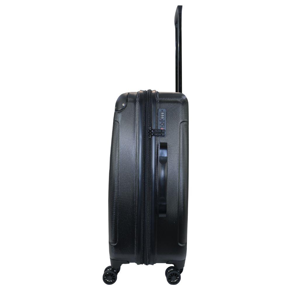 Maleta Rígida New Toledo M Con Expandible Y Tsa Negro Head-9