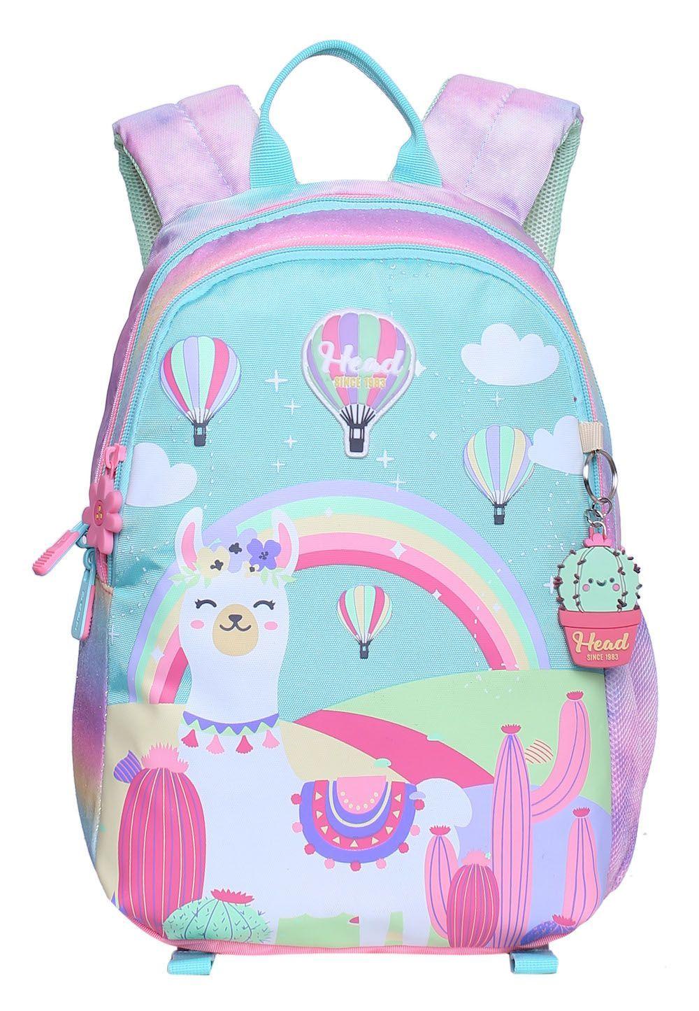 Mochila Bionica Llama Rainbow Multicolor Head-1