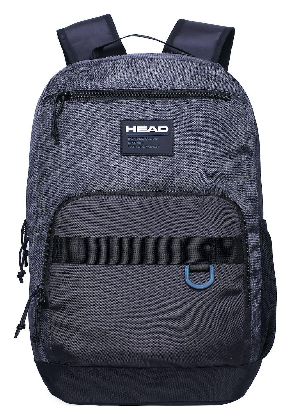 Mochila Huracan Tweed Gris Head-1