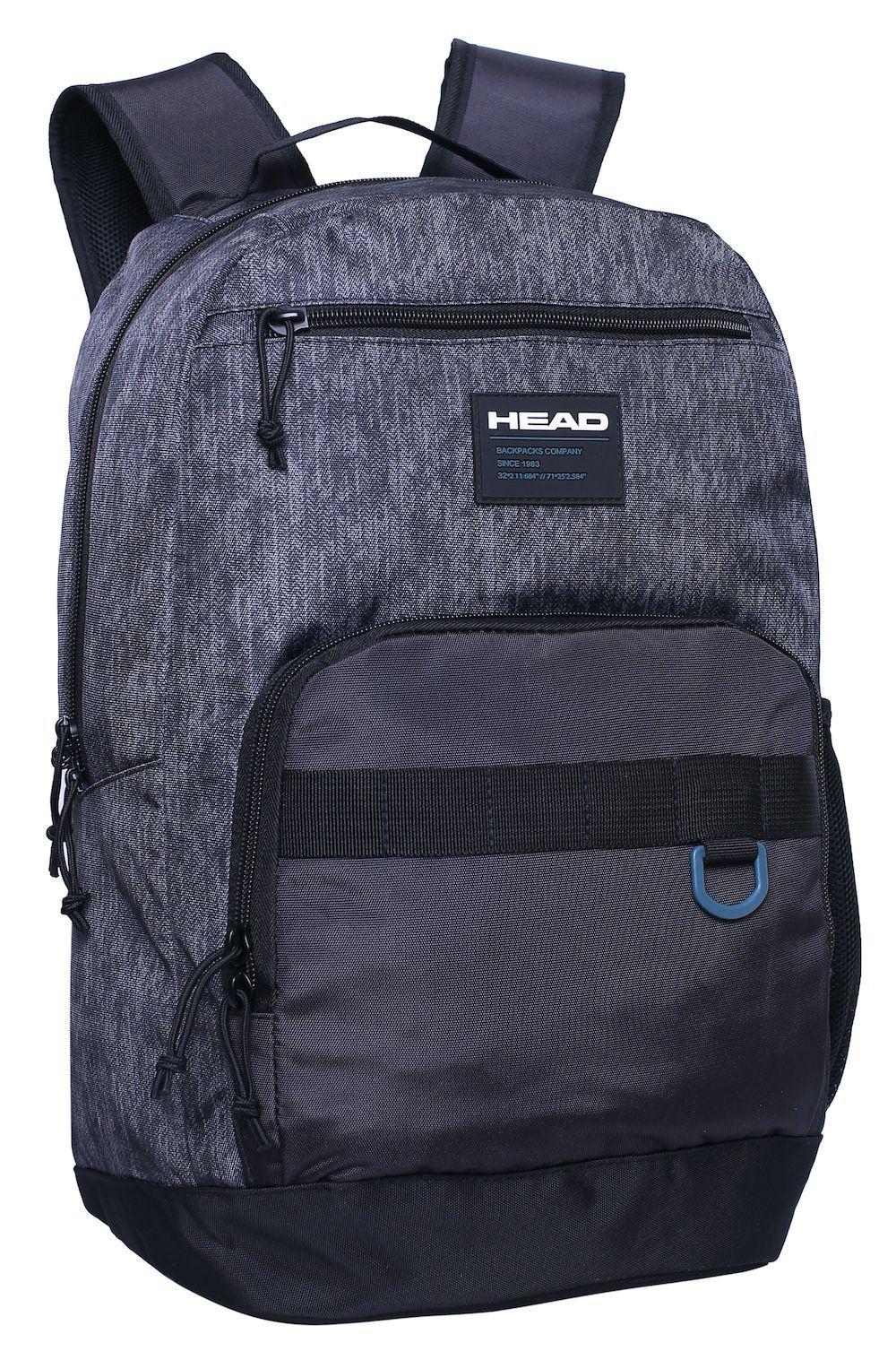 Mochila Huracan Tweed Gris Head-0
