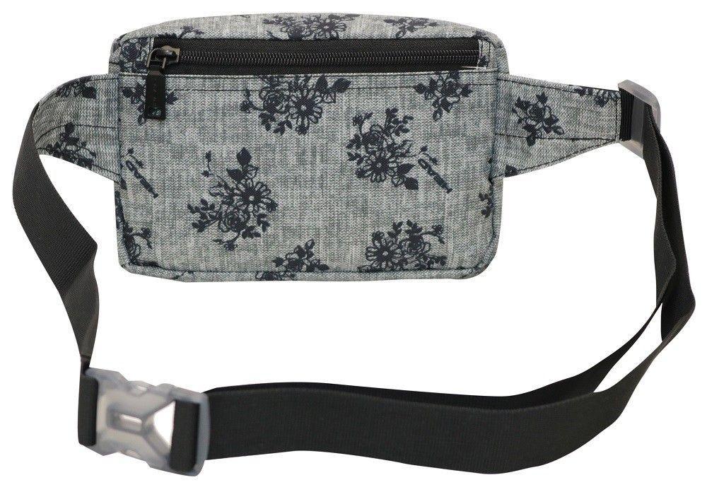 Banano Lacrosse Gris Flores Negro Head   -3