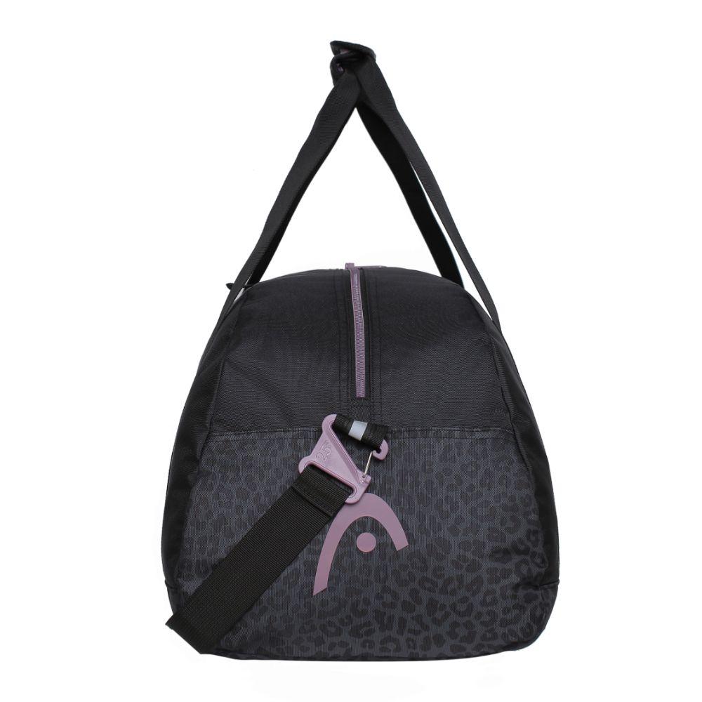 Bolso Deportivo Mujer Rush 55 New Leopardo Negro Head-3