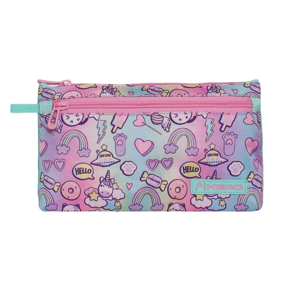 Pack Top Escolar Mujer (x4) Faded Multicolor Head-3