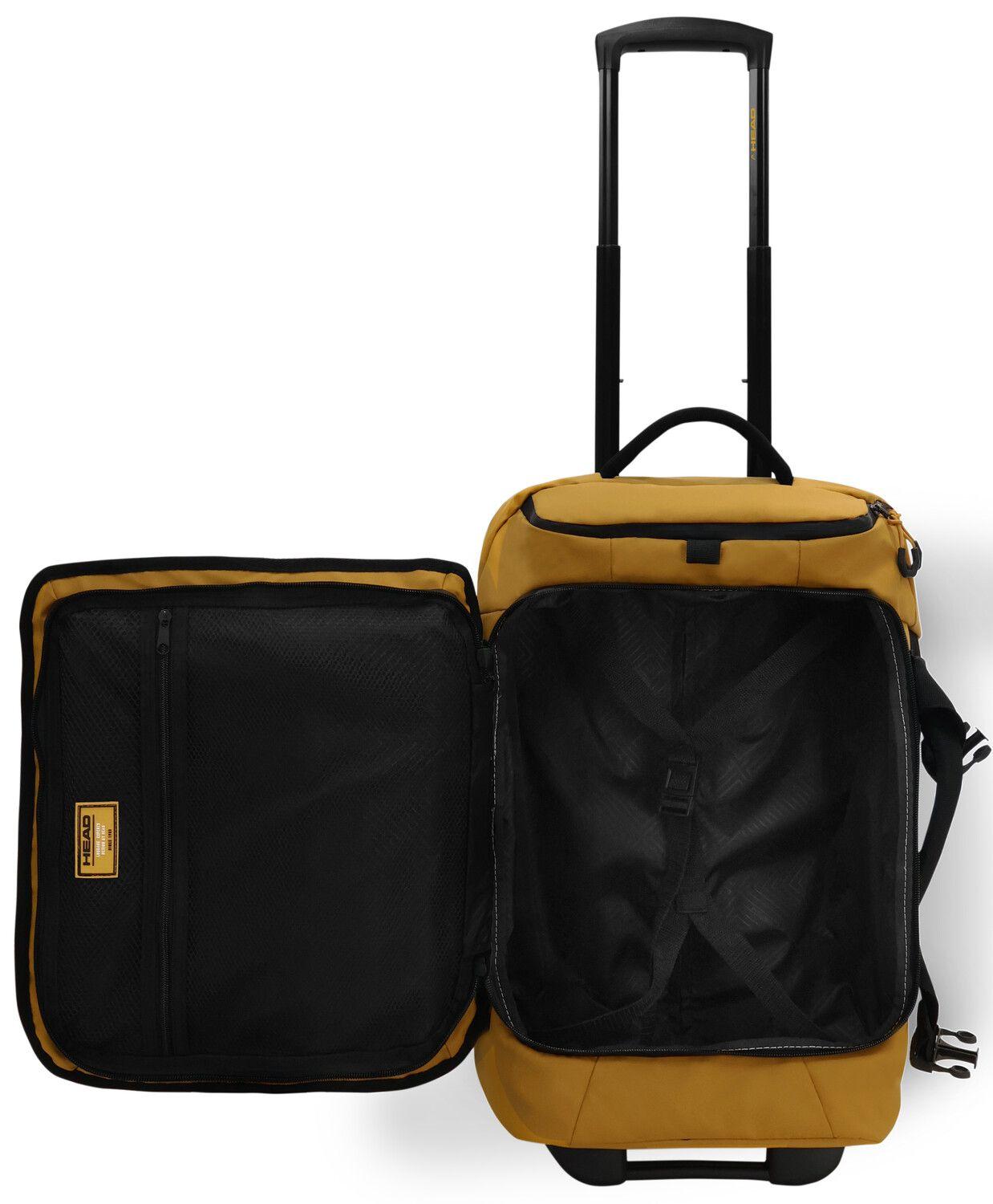 Bolso De Viaje Con Ruedas Tank S Amarillo Head-3