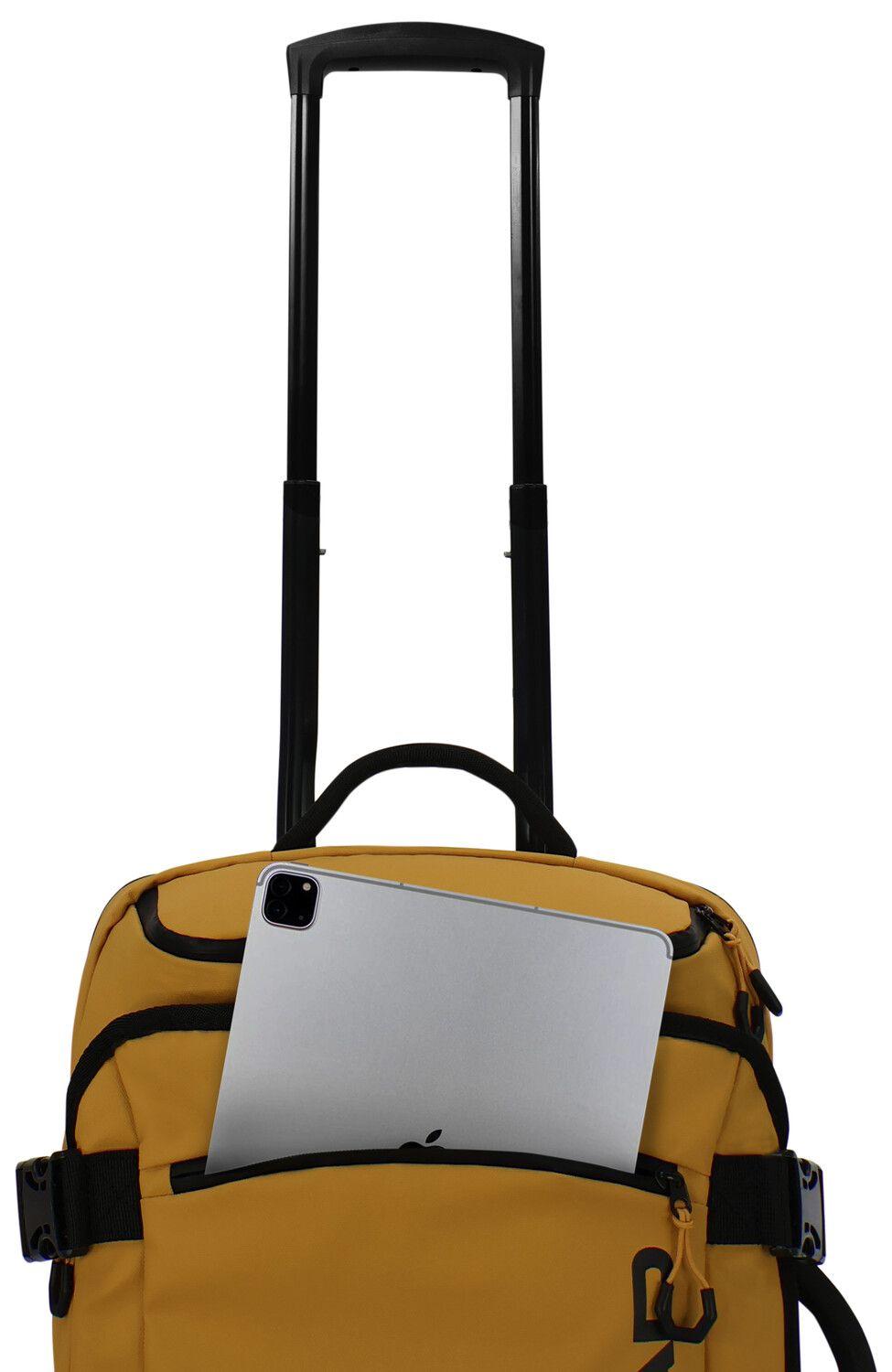 Bolso De Viaje Con Ruedas Tank S Amarillo Head-4