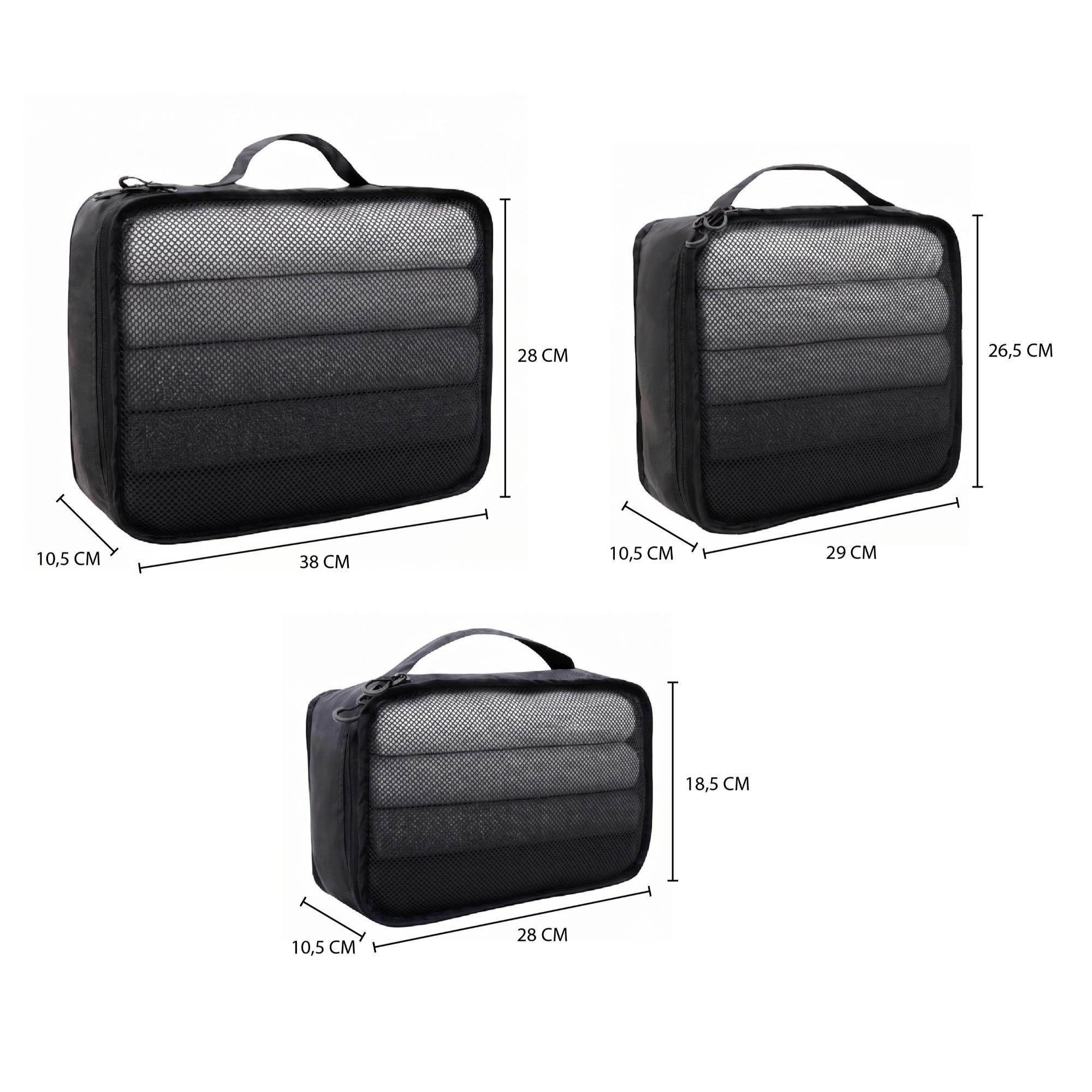 Organizador Maleta Gate Negro Head-3