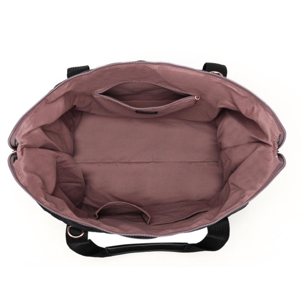 Cartera Bandolera Pequeña Alicia Negro Calu-2