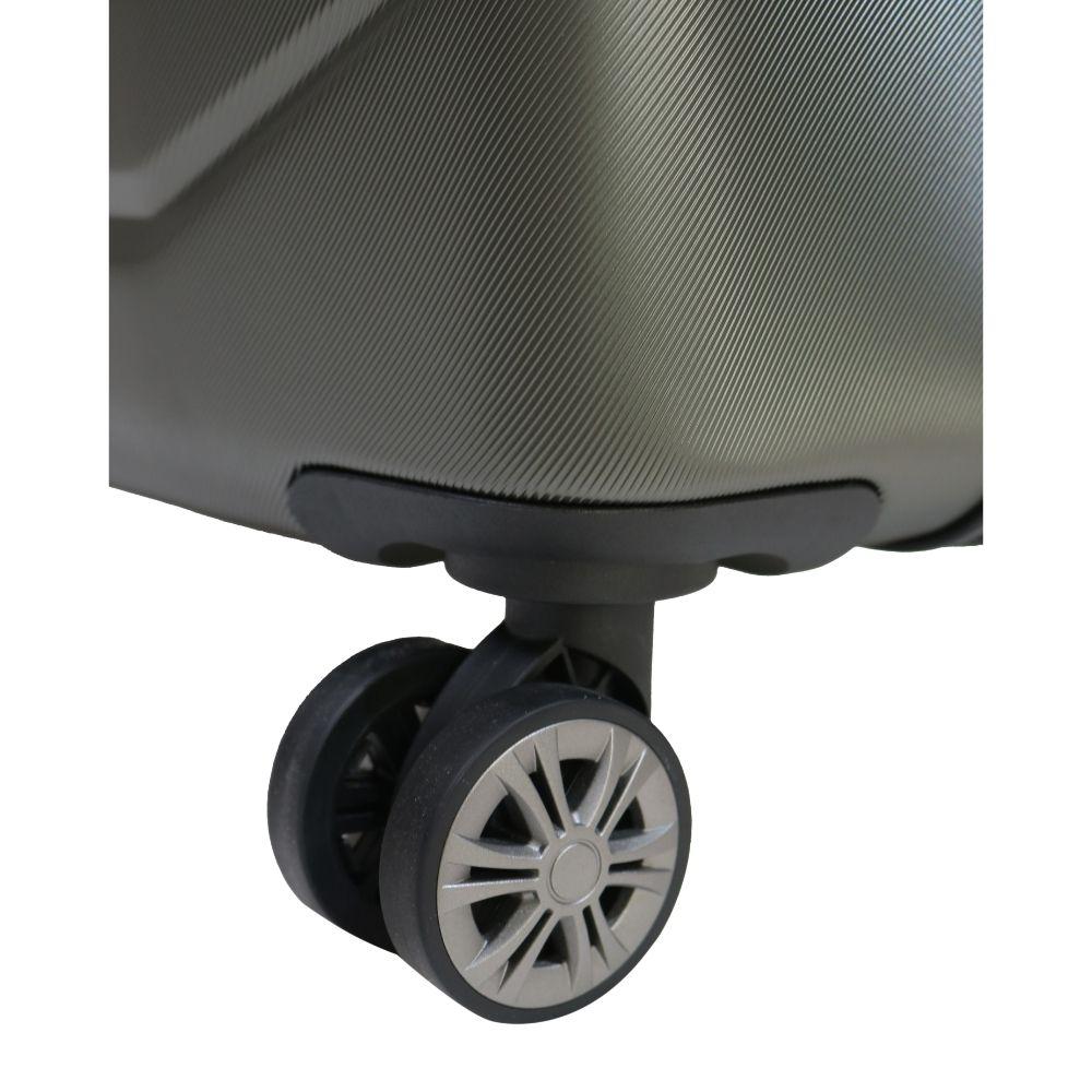 Maleta Viaje Amsterdam Mediana Expandible Verde Head-5