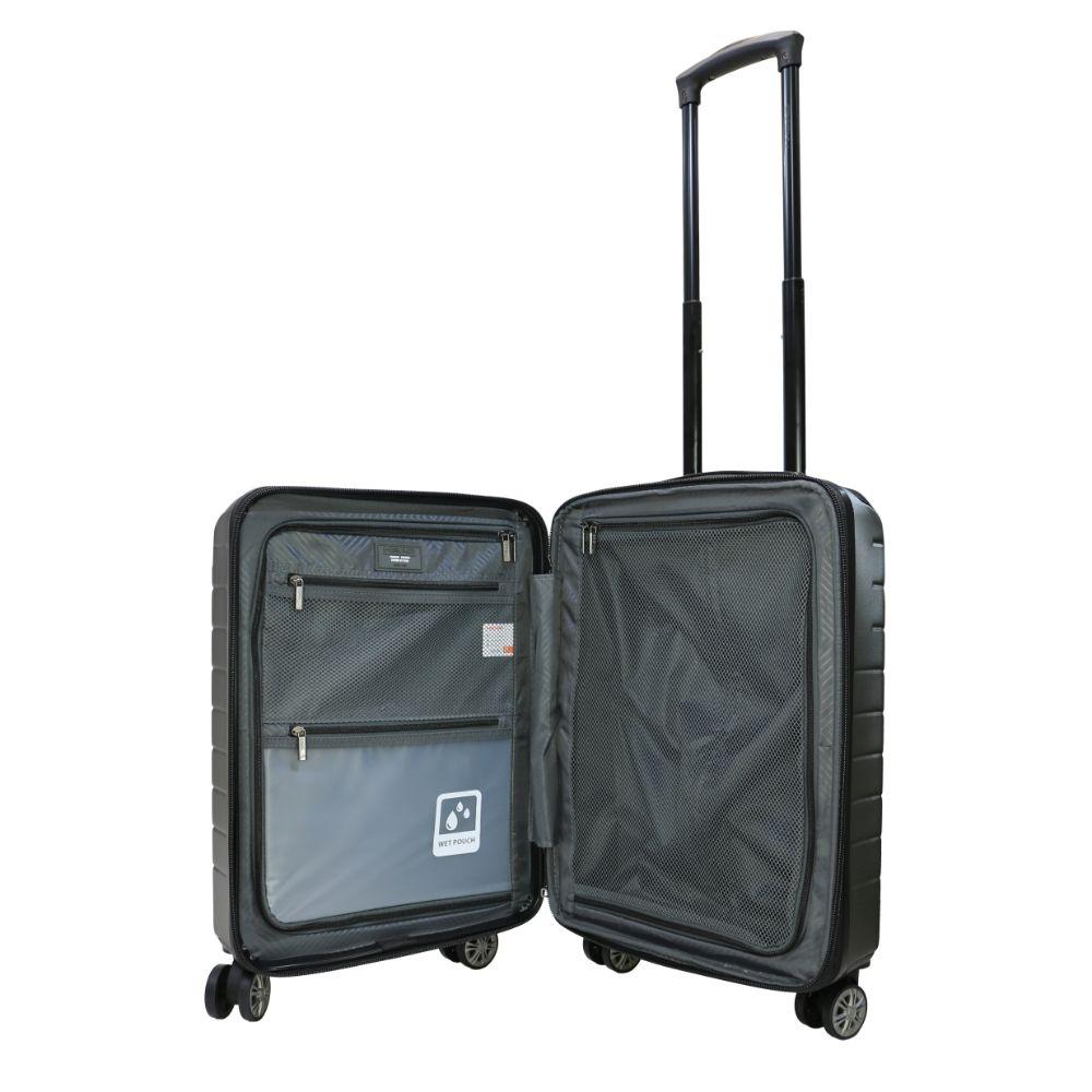 Maleta Cabina Amsterdam S 10 Kilos Expandible Verde Head-2