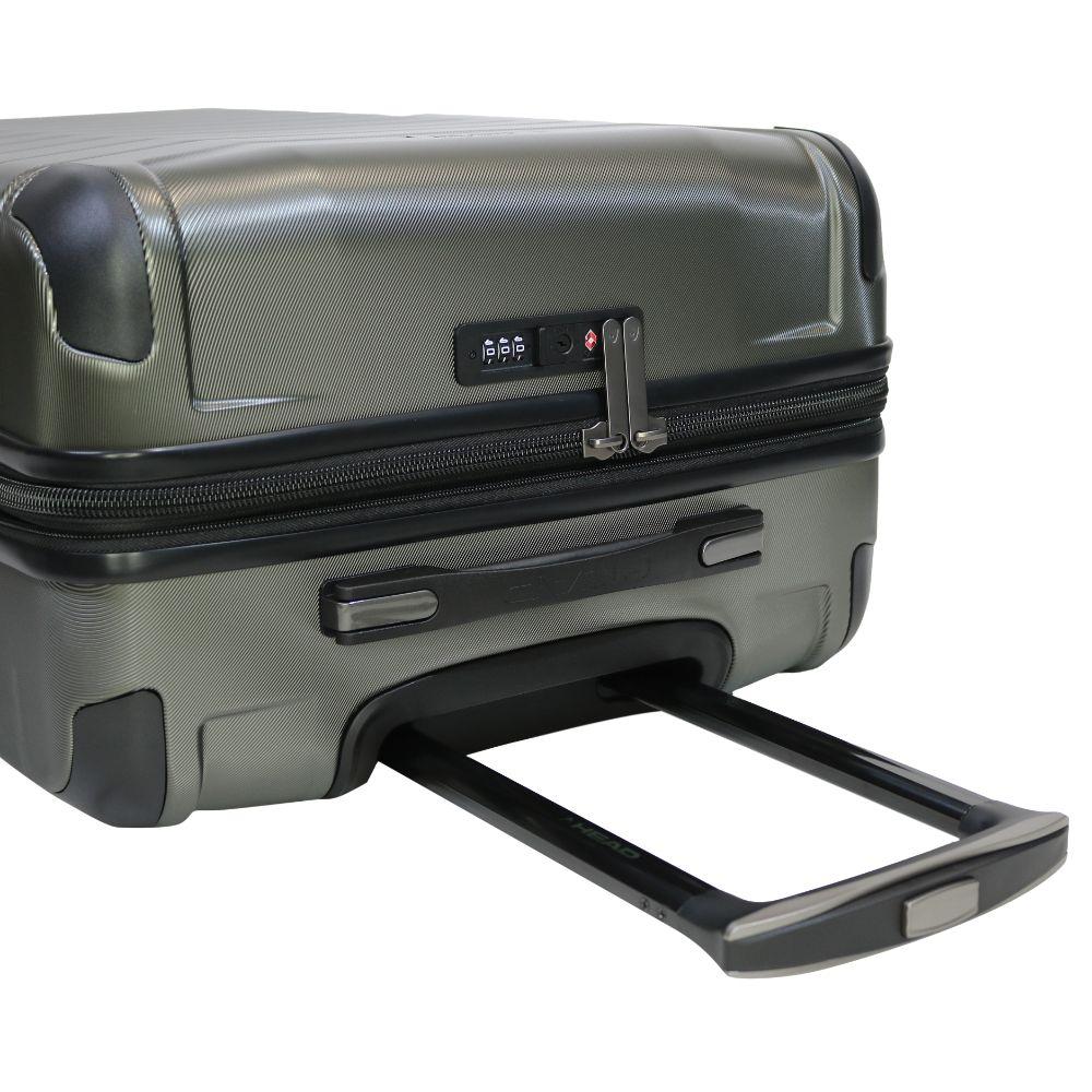 Maleta Cabina Amsterdam S 10 Kilos Expandible Verde Head-3