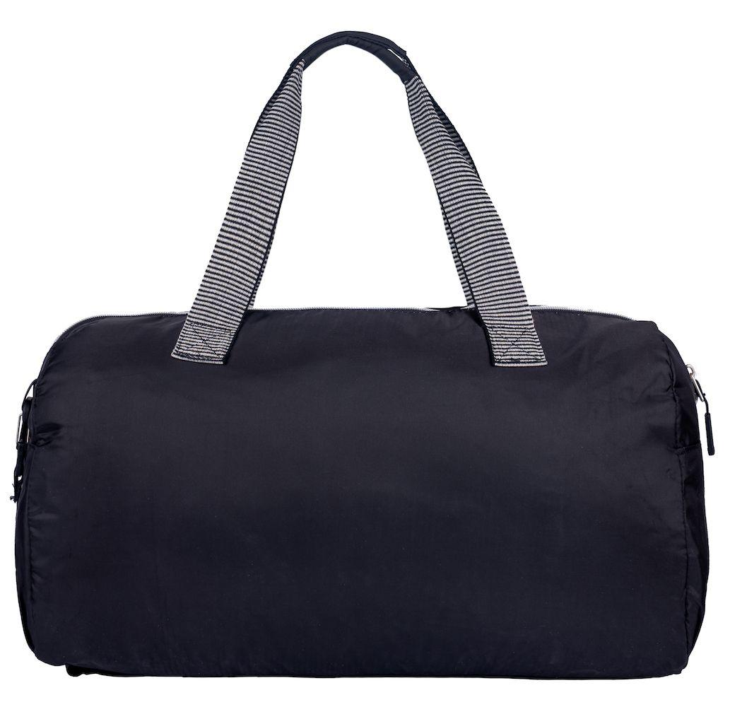 Bolso Deportivo Lotus Negro Gris Mujer Head-2