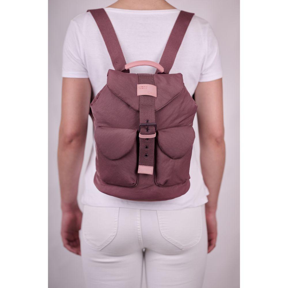Mochila Franka Moda Burdeo Calu-5