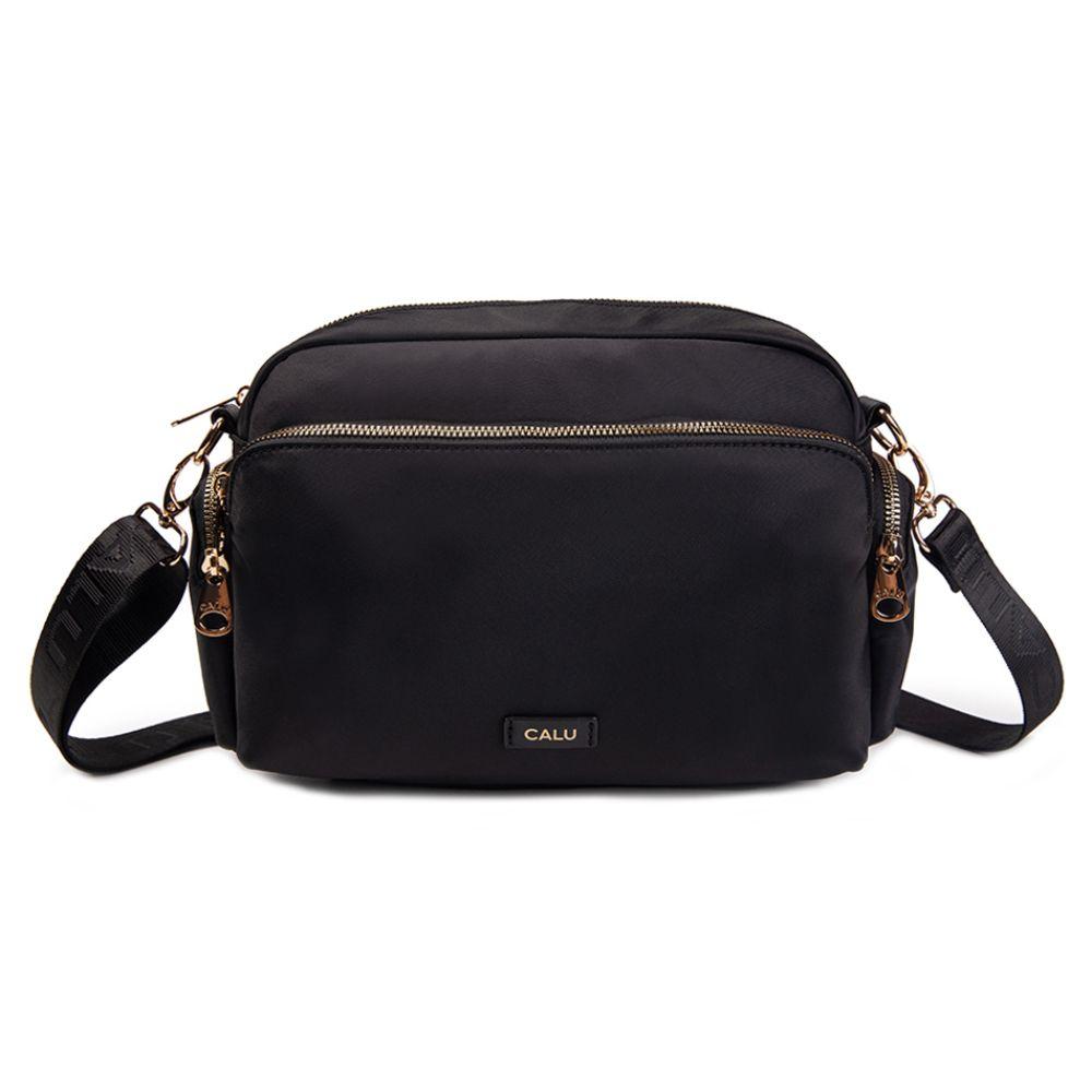 Cartera Bandolera Lavanda New Negro Calu-1