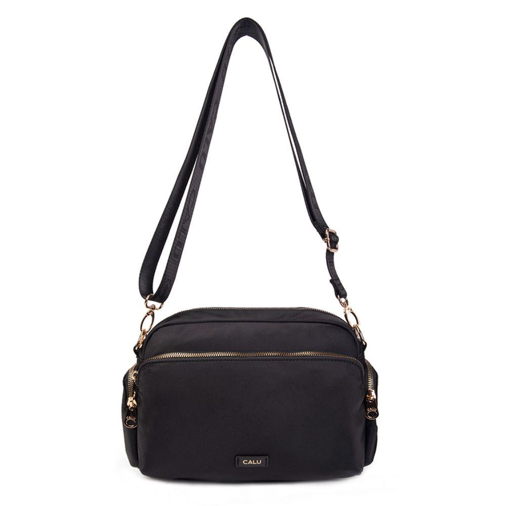 Cartera Bandolera Lavanda New Negro Calu-3