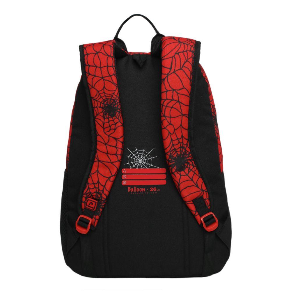 Mochila Infantil Niño Balloon Araña Rojo Head-4