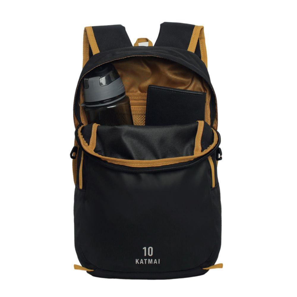 Mochila Outdoor Camping Pequeña Katmai 10L Negro Head-2