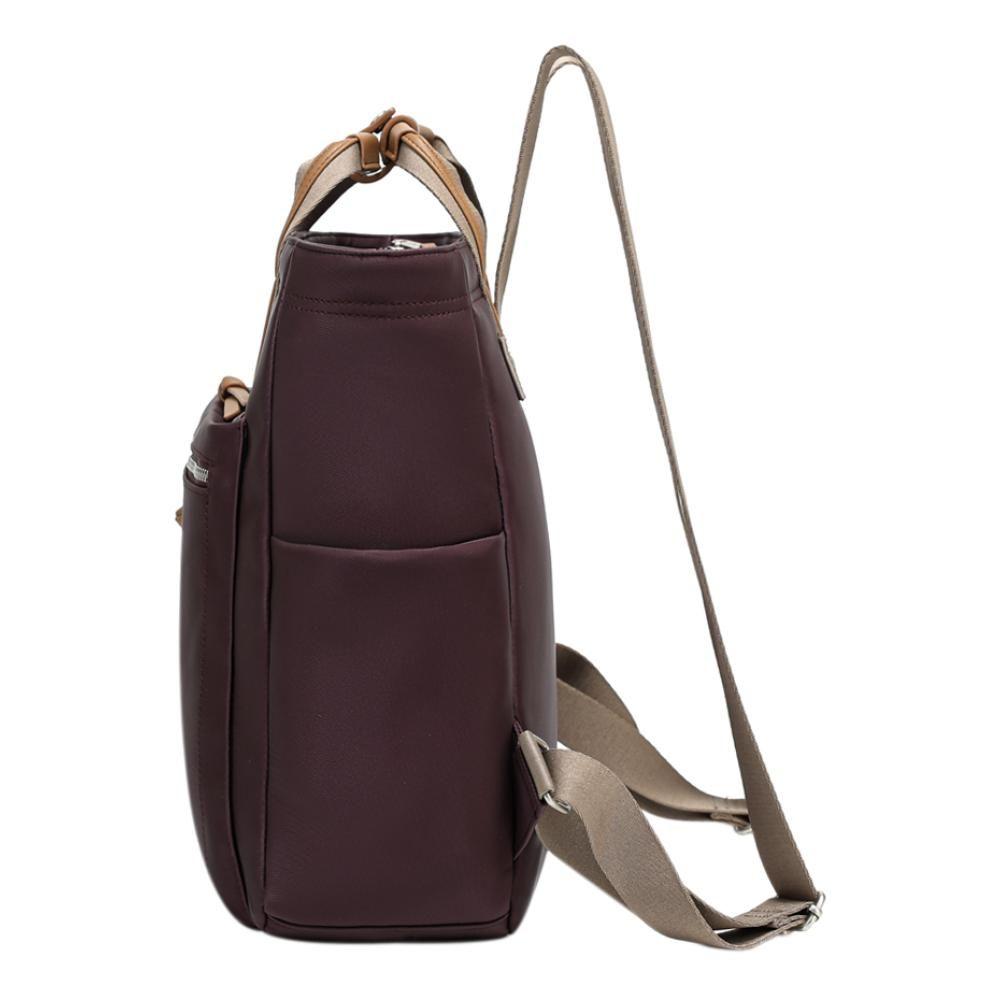 Mochila Cartera Laptop 14" Caroline Morado Calu-3