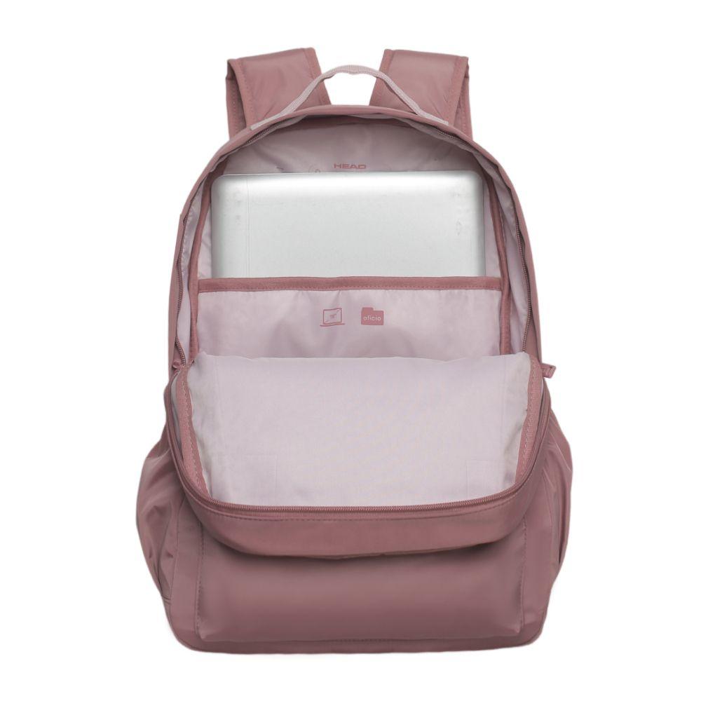 Mochila Mujer Ysho Microfibra Malva Head-2