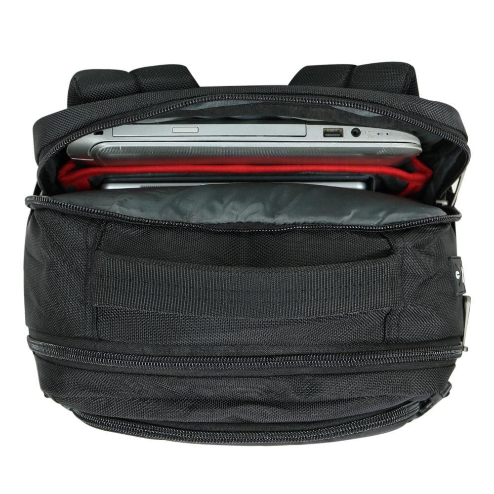Mochila de Viaje Notebook Strada Reverse Negro Head-3