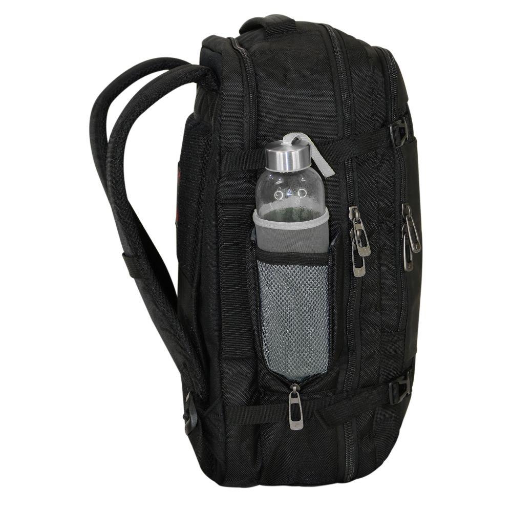 Mochila de Viaje Notebook Strada Reverse Negro Head-6