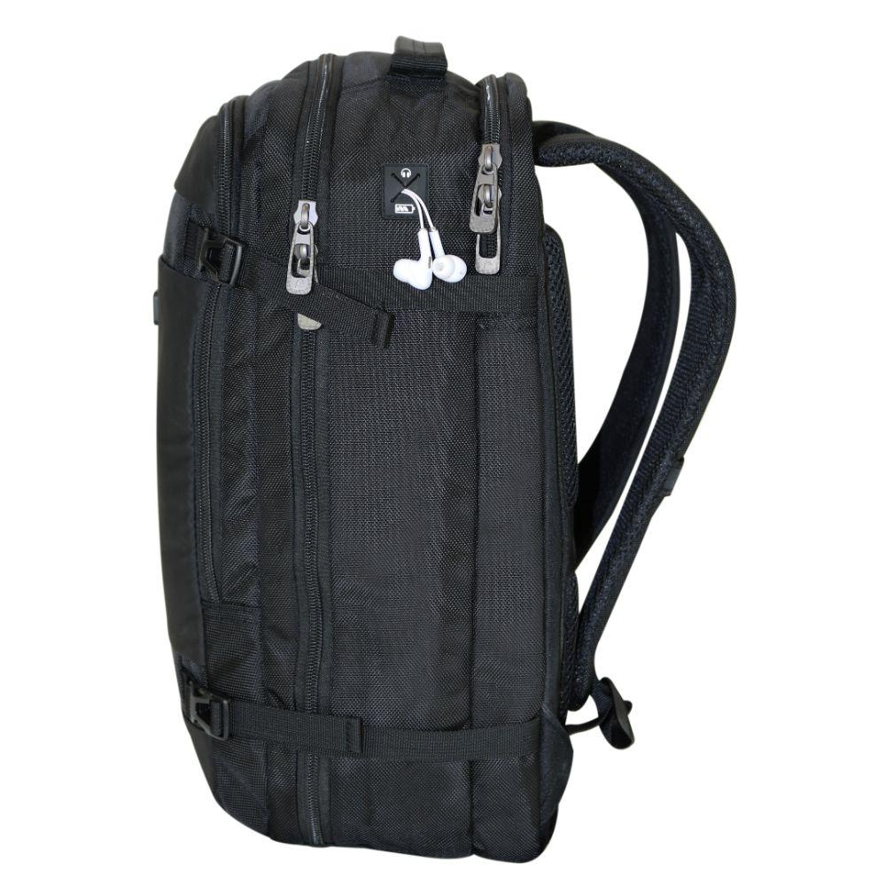 Mochila de Viaje Notebook Strada Reverse Negro Head-7