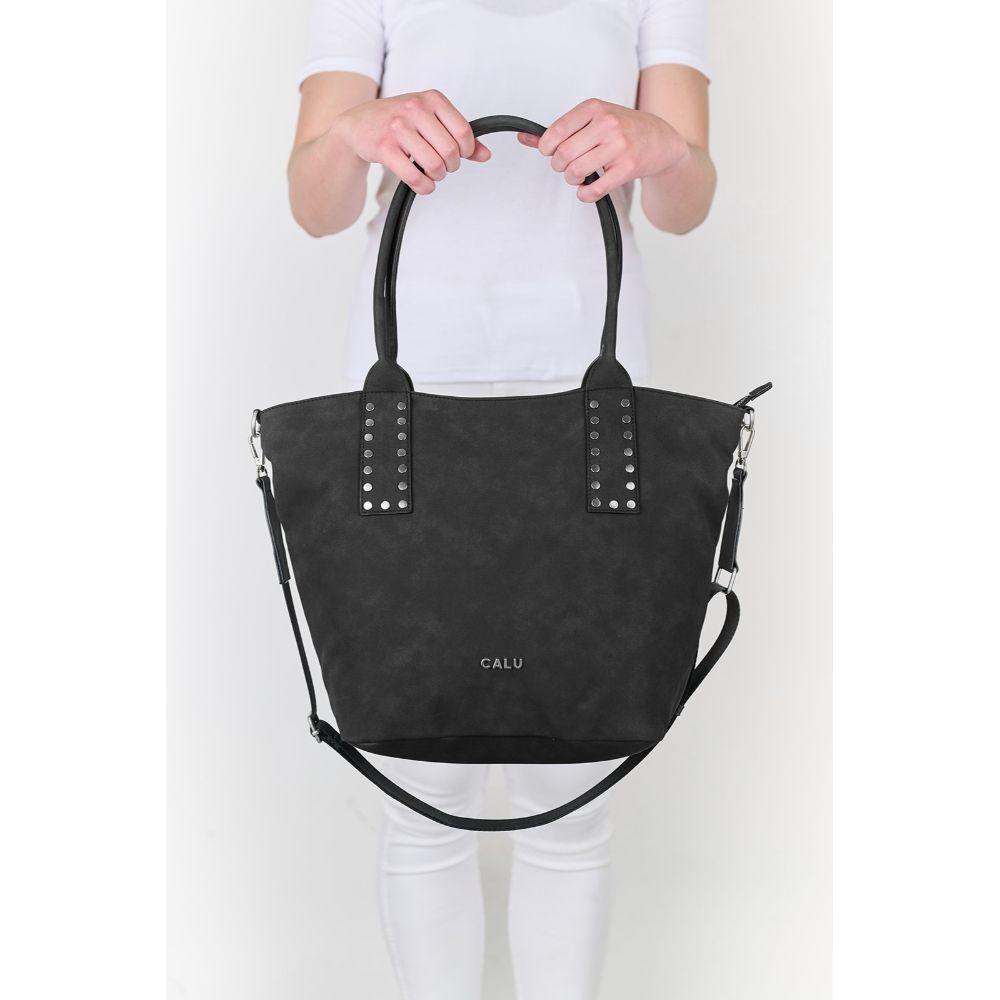 Cartera Krista Doble Uso Negro Calu-6