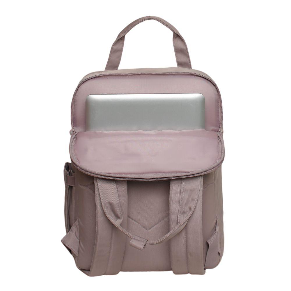 Mochila Mujer Delta Notebook Palo Rosa Head-3