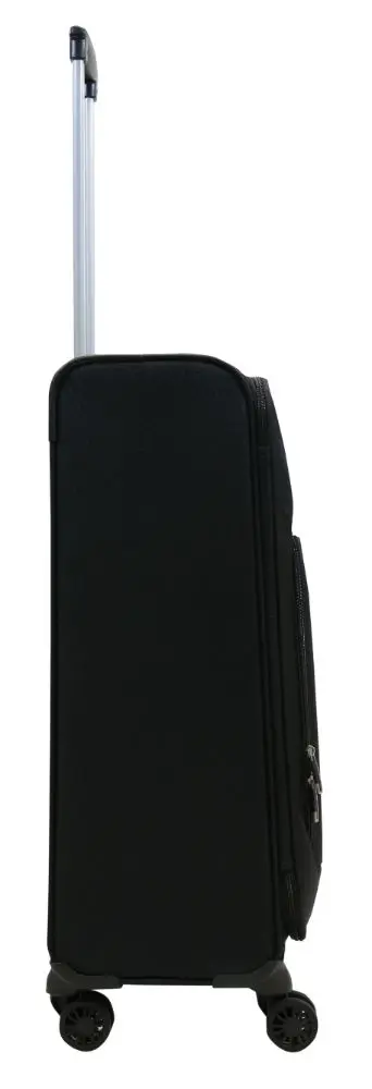 Maleta Blanda Madrid M 8 Ruedas Negro Head-2