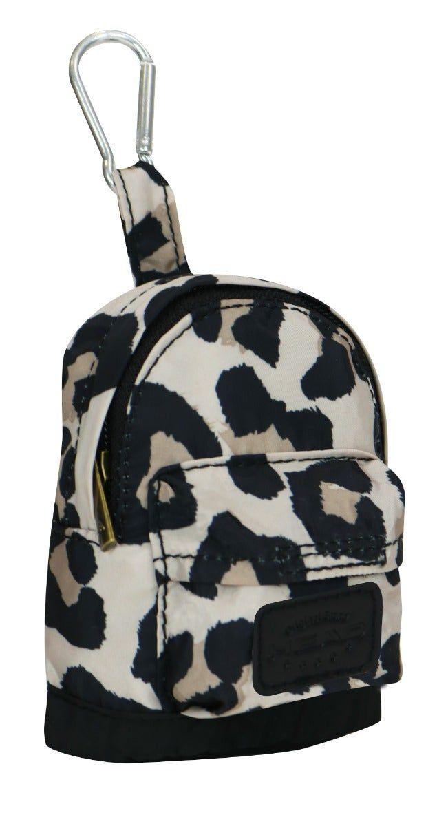 Mini Mochila Animal Print Beige Head-0