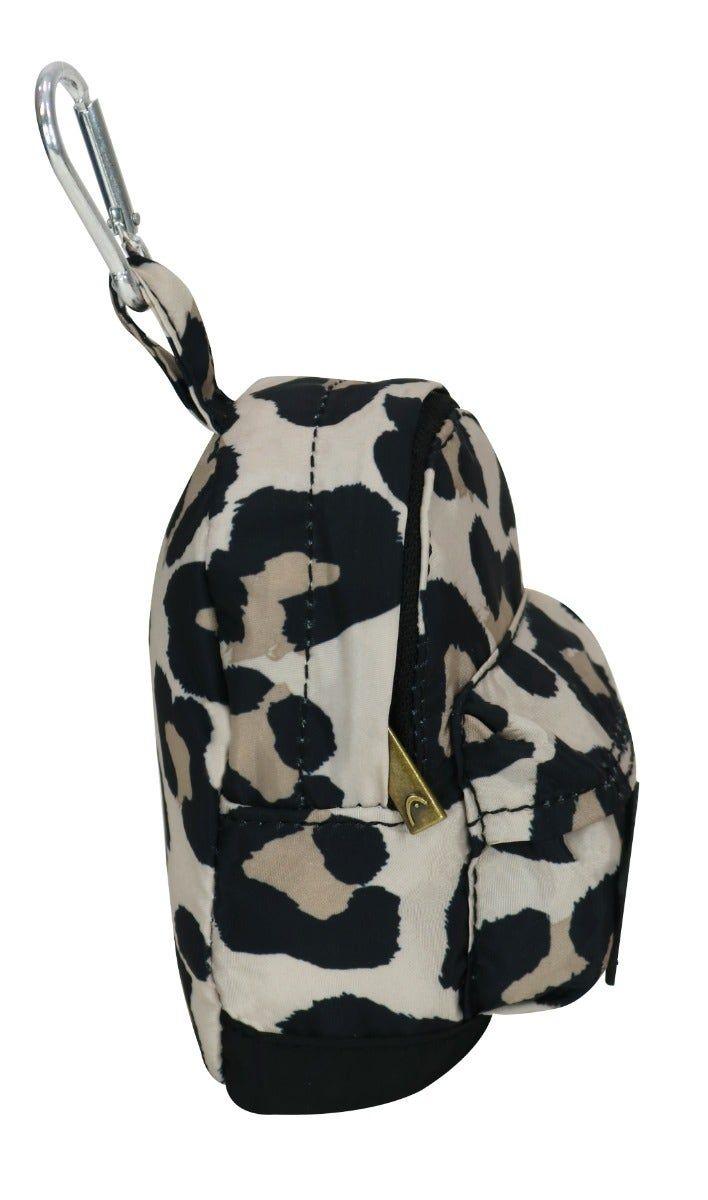 Mini Mochila Animal Print Beige Head-2