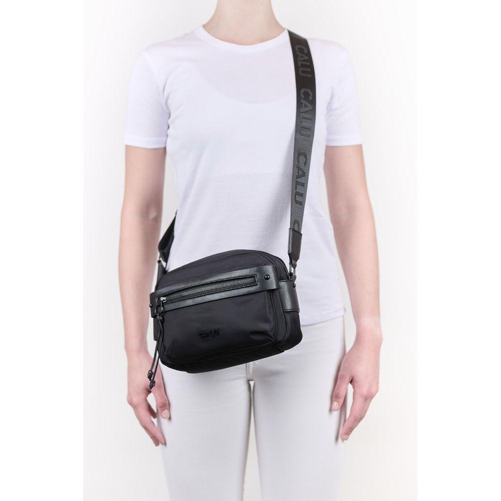 Cartera Bandolera Octavia Funcional Negro Calu-6
