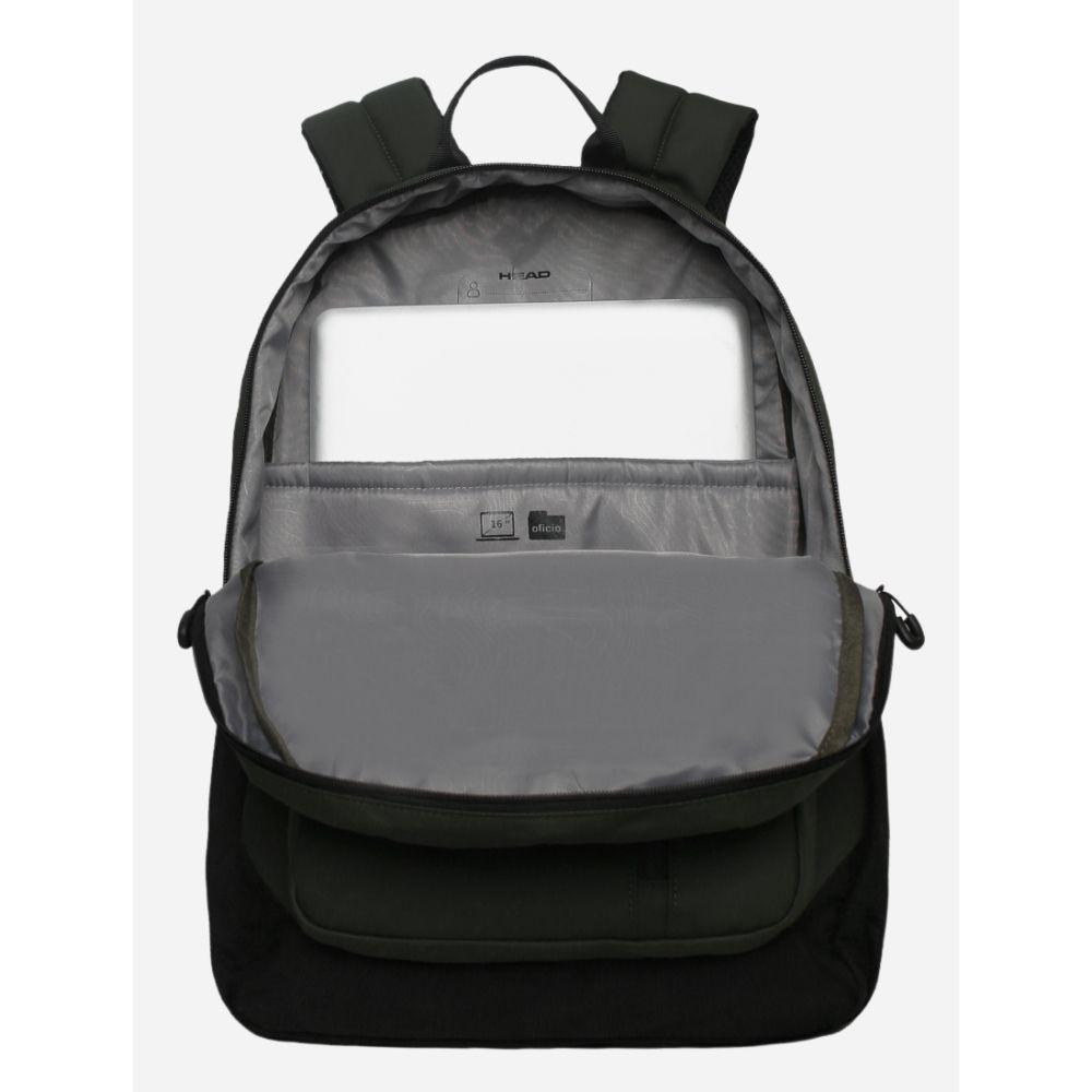 Mochila Engomada Chill Reverse Verde Militar Head-3