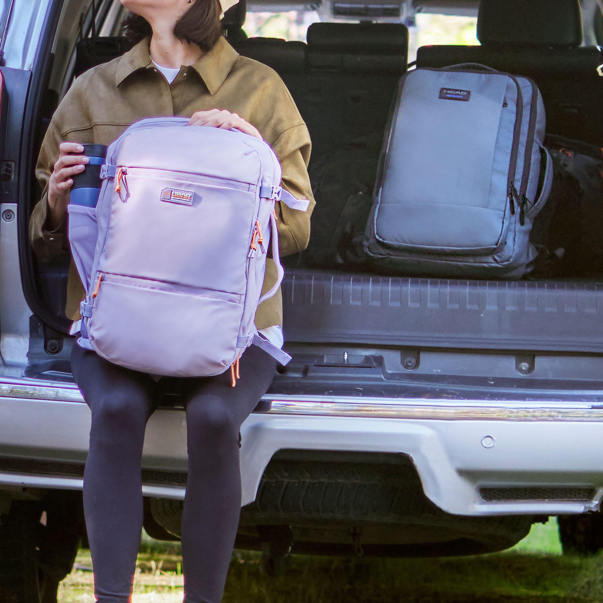 Mochila de Viaje Outback Cabina Lila Head-8