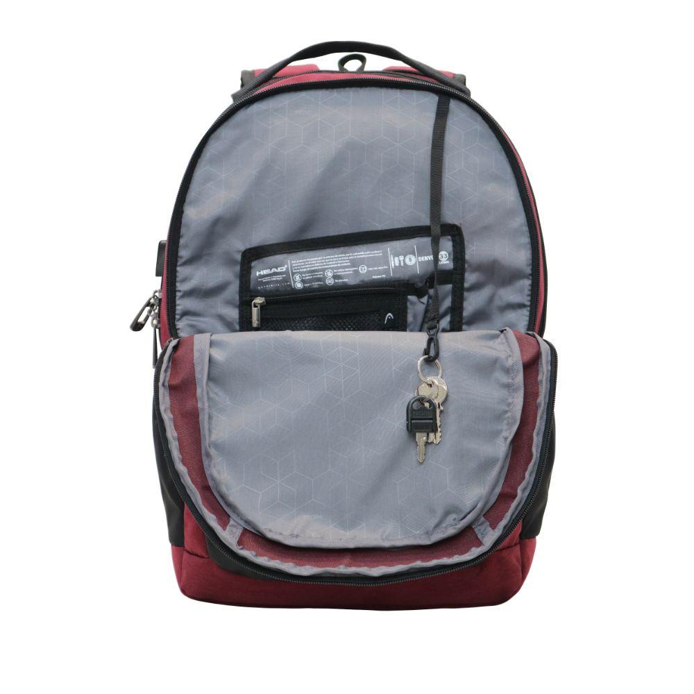 Mochila Denver USB Business Burdeo Head-2