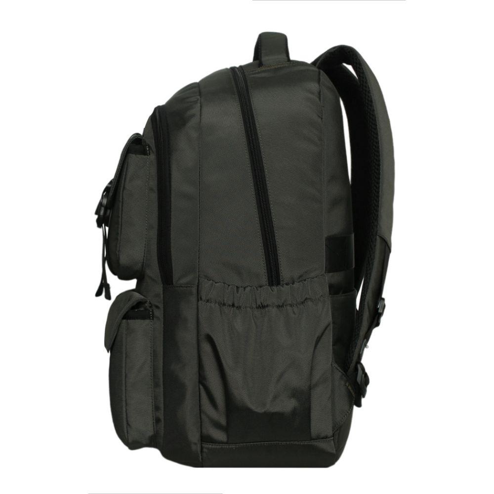Mochila Sierra Compartimientos Dark Verde Head-4