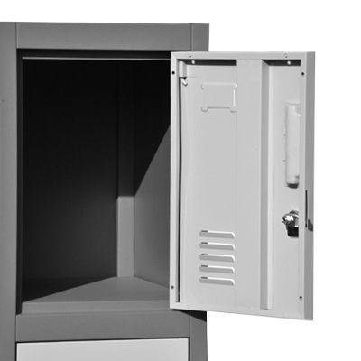 Locker metálico 4 cuerpos dobles | 08 Puertas-2