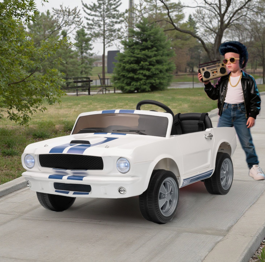 SHELBY GT350 12V BLANCO RACING-5