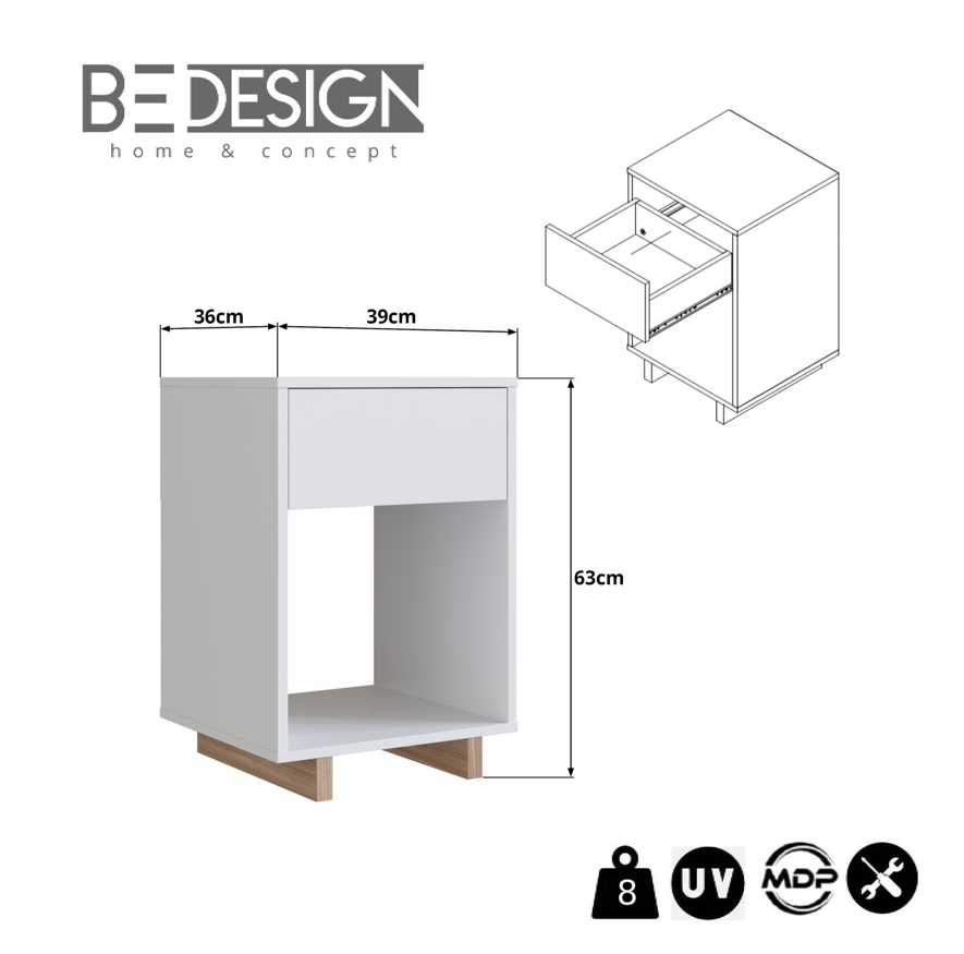 VELADOR 1 CAJON BLANCO NOMAD EMOVELL-3